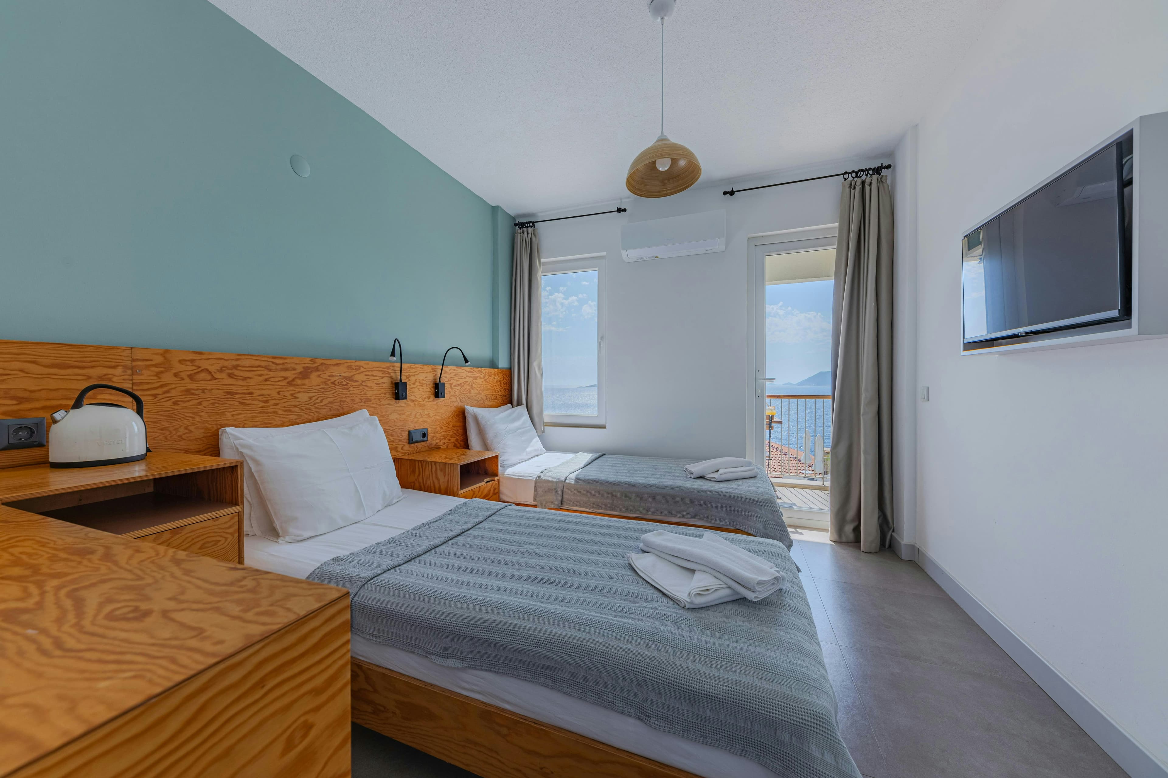 Premium co-living room at SOL Stay